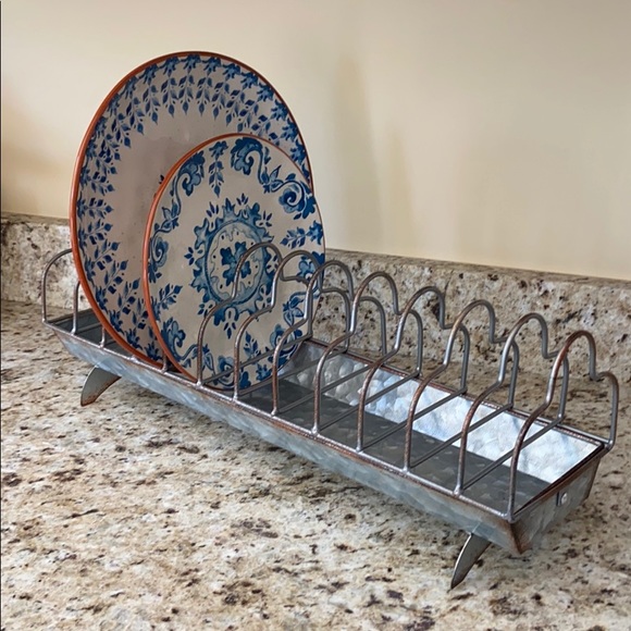 Other - 🆕 Modern Rustic Farmhouse Galvanized Dish Rack